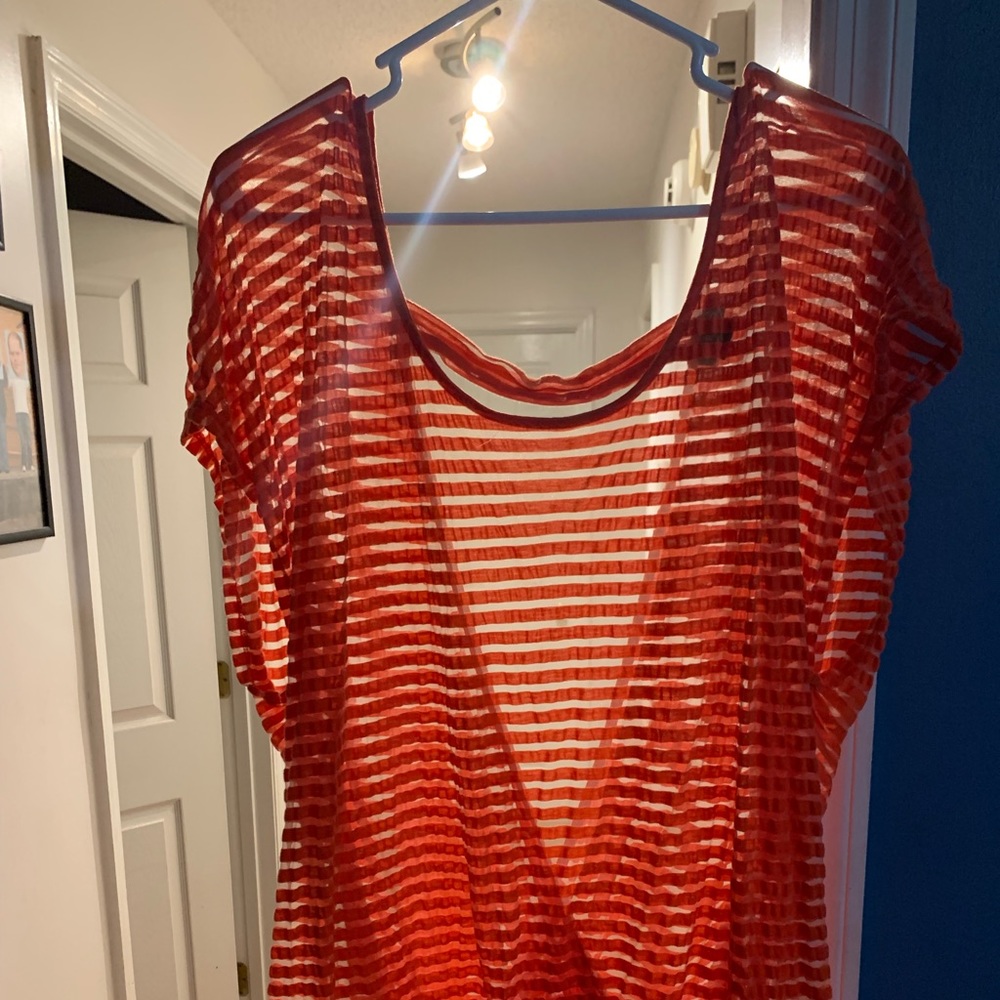 Torrid, sheer shirt